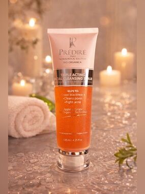 PRÉDIRÉ Paris Triple Acting Facial Cleansing Scrub NEW
